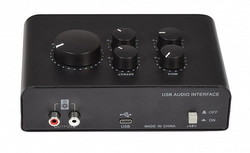 Citronic USB 2+1 Audio Interface 2 Mics+1 Instrum 173.650UK Citronic USB 2+1 Audio Interface 2 Mics+1 Instrum 173.650UK